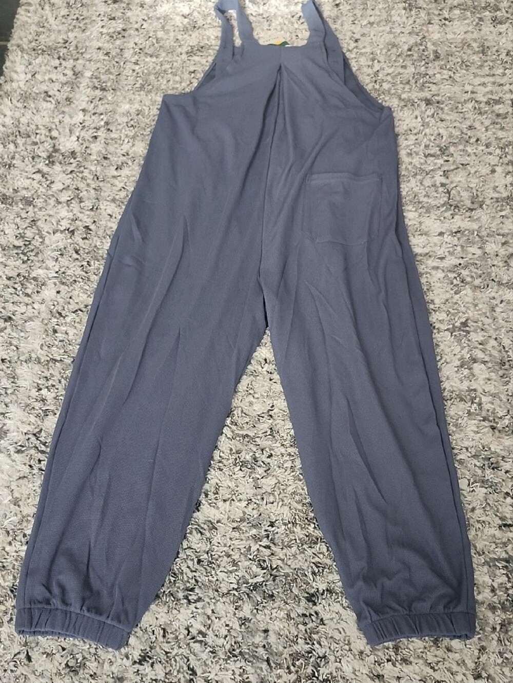 HALARA Slate Blue Overalls Jumpsuit - Picture 4 of 5